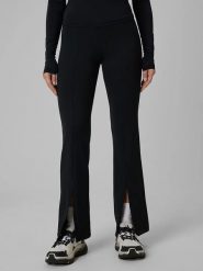 4F Legginsy sportowe w kolorze czarnym rozmiar: M. Czarne legginsy 4f, m, bez wzorów, z materiału, z podwyższonym stanem, outdoorowe. Za 114.17 zł.