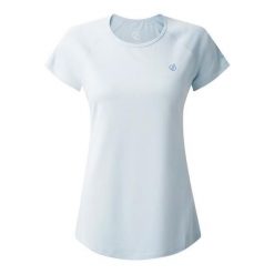 Koszulka damska sportowa Dare 2B Corral Tee. Niebieskie koszulki sportowe Dare 2b, bez wzorów, bez ramiączek, do biegania. Za 45.00 zł.