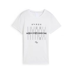 Damska koszulka PUMA x HYROX Train All Day PUMA White. Białe bluzki Puma, l, bez wzorów, sportowe, bez kołnierzyka, bez ramiączek. W wyprzedaży za 119.00 zł.