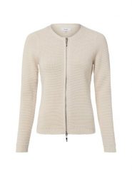 Lund Kardigan Kobiety Bawełna beżowy, M. Brązowe kardigany Lund, m, bez wzorów, z bawełny. Za 299.95 zł.
