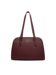 Nine West Torebka CEO-AGNES-LA482-3038 Bordowy. Czerwone torebki klasyczne Nine West, bez wzorów, z materiału, bez dodatków. Za 229.99 zł.