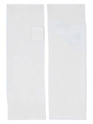 AUTHENTIC CASHMERE Kaszmirowe mankiety "Serre" w kolorze białym rozmiar: onesize. Białe rękawiczki AUTHENTIC CASHMERE, bez wzorów, z kaszmiru. Za 121.99 zł.