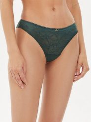 Chantelle Figi brazylijskie Origins C13XG0 Zielony. Zielone figi Chantelle, bez wzorów, z syntetyku. Za 109.99 zł.