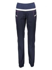 Crazy Spodnie funkcyjne w kolorze granatowo-białym rozmiar: M. Niebieskie spodnie dresowe Crazy, m, bez wzorów, z materiału. Za 127.05 zł.