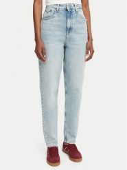 Tommy Jeans Jeansy DW0DW23089 Niebieski jasny Mom Fit. Niebieskie jeansy Tommy Jeans, bez wzorów. Za 449.99 zł.