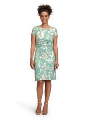 Vera Mont Sukienka w kolorze zielonym rozmiar: 42. Zielone sukienki Vera Mont, na co dzień, bez wzorów, bez kołnierzyka, bez ramiączek, mini, proste. Za 252.99 zł.