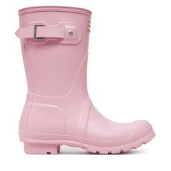 Kalosze Hunter. Czerwone kalosze Hunter, bez wzorów. Za 389.99 zł.