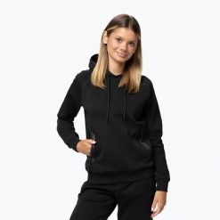 Bluza damska Pitbull Explory Hooded. Czarne bluzy PITBULL, l, bez wzorów, z bawełny, bez kaptura. Za 169.99 zł.