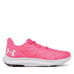 Buty do biegania Under Armour. Czerwone obuwie sportowe Under Armour, bez zapięcia, do biegania. Za 209.99 zł.