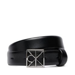 Pasek Calvin Klein. Czarne paski Calvin Klein, bez wzorów. Za 150.99 zł.