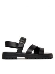 G-Star Raw Sandały WI34-23568-01 Czarny. Czarne sandały G-Star Raw, bez wzorów, ze skóry, retro, bez obcasa, na płaskiej podeszwie, bez zapięcia. Za 259.99 zł.