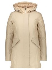 Woolrich Płaszcz zimowy w kolorze beżowym rozmiar: M. Brązowe płaszcze Woolrich, na zimę, m, bez wzorów, bez kaptura. Za 1,273.88 zł.