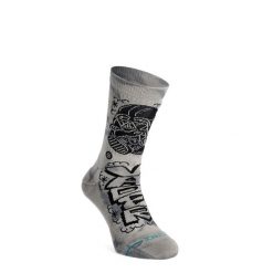 Skarpety Stance DJ Darth Crew. Szare skarpety Stance, bez wzorów. Za 59.99 zł.