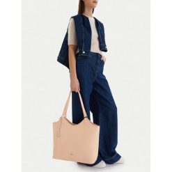 Torebka MEXX. Brązowe shopper Mexx, bez wzorów, bez dodatków. Za 229.99 zł.