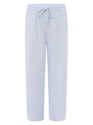 Zwillingsherz Spodnie w kolorze błękitnym rozmiar: onesize. Niebieskie spodnie materiałowe Zwillingsherz, na co dzień, bez wzorów, z materiału. Za 113.99 zł.