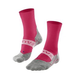 Skarpetki damskie Falke RU4 Endurance Cool. Czerwone skarpety Falke, bez wzorów, z elastanu. Za 140.50 zł.
