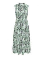 ONLY Sukienka "Nova" w kolorze turkusowym rozmiar: XL. Niebieskie sukienki Only, xl, bez wzorów, bez kołnierzyka, bez ramiączek, maxi. Za 110.04 zł.