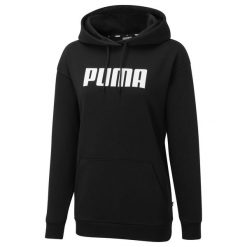 Puma Bluza Ess Oversized Fl 84719301. Czarne bluzy Puma, xs, bez wzorów, bez kaptura. Za 195.99 zł.