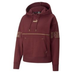 Puma Bluza Power Deco Glam Fl 67175642. Czerwone bluzy Puma, m, bez wzorów, bez kaptura. Za 182.99 zł.