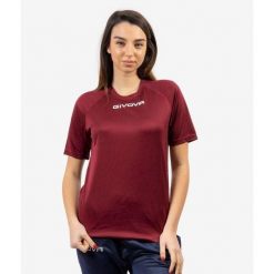 Koszulka sportowa Givova One Microforata 2XL - Oddychająca i Lekka. Czerwone koszulki sportowe Givova, z poliesteru, bez zapięcia, rowerowe. Za 129.99 zł.