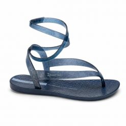 Sandały Ipanema 26533 RENOVA SANDAL FEM. Białe sandały Ipanema, bez wzorów, z materiału, wakacyjne, bez obcasa, bez zapięcia. Za 59.00 zł.