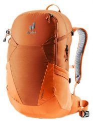 Deuter Plecak turystyczny "Futura 23" w kolorze pomarańczowym - 28 x 52 x 18 cm rozmiar: onesize. Pomarańczowe plecaki Deuter, bez wzorów, z materiału. Za 427.07 zł.