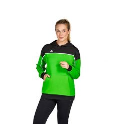 Sweat bluza z kapturem dla kobiet Erima Change. Czarne bluzy Erima, na zimę, bez wzorów, z kapturem. W wyprzedaży za 285.00 zł.