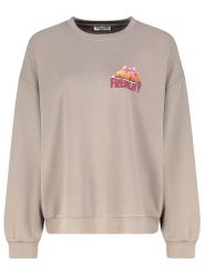 Sublevel Bluza w kolorze szaroróżowym rozmiar: XL. Różowe bluzy Sublevel, xl, bez wzorów, bez kaptura. Za 132.05 zł.