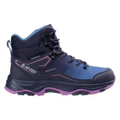 Damskie buty trekkingowe Hi-Tec Deneb. Czerwone trekkingi Hi-tec, z gumy, trekkingowe. Za 344.00 zł.