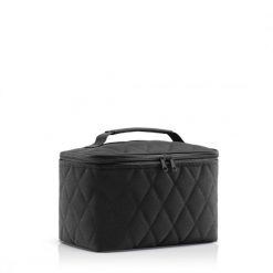 Kosmetyczka cosmetic case, rhombus black. Czarne kufry i kosmetyczki Reisenthel, bez wzorów, z materiału, bez dodatków. W wyprzedaży za 199.90 zł.