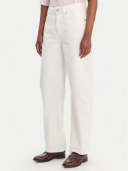 Tommy Hilfiger Jeansy WW0WW49500 Écru Barrel Fit. Jeansy TOMMY HILFIGER, bez wzorów. Za 529.99 zł.