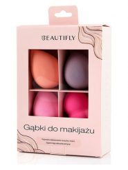 Beautifly Gąbeczki (4 szt.) w różnych kolorach do makijażu rozmiar: onesize. Zestawy Beautifly. Za 26.13 zł.