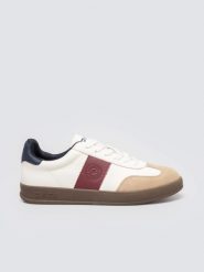 Sneakersy damskie ze skóry naturalnej białe SS274687 101. Białe obuwie sportowe Big Star, z gumy, bez zapięcia. Za 269.99 zł.