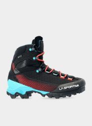 Buty wysokogórskie damskie La Sportiva Aequilibrium ST GTX. Czarne trekkingi La Sportiva, z gore-texu, trekkingowe. Za 1,537.50 zł.