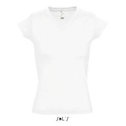 Koszulka damska Sol's Moon. Białe koszulki sportowe SOL'S, bez wzorów, bez ramiączek. Za 88.00 zł.