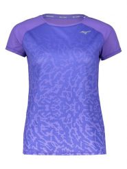 Mizuno Koszulka sportowa "Aero" w kolorze fioletowym rozmiar: M. Różowe koszulki sportowe Mizuno, bez wzorów, bez ramiączek, outdoorowe. Za 87.40 zł.