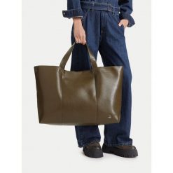 Torebka G-Star. Brązowe shopper G-Star, bez wzorów, retro, bez dodatków. Za 299.99 zł.