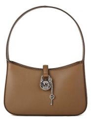 Michael Kors Skórzana torebka w kolorze jasnobrązowym - 23 x 14 x 5 cm rozmiar: onesize. Brązowe torby na ramię Michael Kors, bez wzorów, z materiału, na ramię, bez dodatków. Za 652.99 zł.