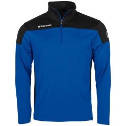 Bluza dresowa 1/4 z zamkiem błyskawicznym Stanno Pride. Czarne bluzy STANNO, xl, bez wzorów, z dresówki, bez kaptura. Za 238.00 zł.
