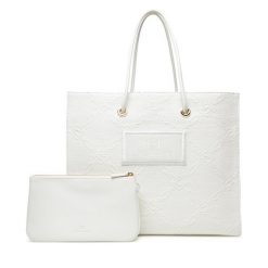 Torebka Elisabetta Franchi. Białe torebki klasyczne Elisabetta Franchi, bez wzorów, bez dodatków. Za 1,329.00 zł.