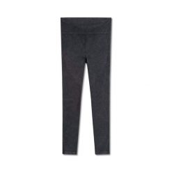 Legginsy bezszwowe, efekt dżinsu dla kobiet Freddy Seamless. Czarne legginsy FREDDY, bez wzorów, z denimu. Za 343.00 zł.