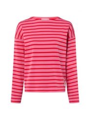 Marie Lund Bluza damska Kobiety Bawełna wyrazisty róż|czerwony|wielokolorowy w paski, S. Czerwone bluzy Marie Lund, s, bez wzorów, z bawełny, bez kaptura. Za 249.95 zł.