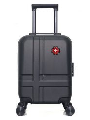 SWISS KOPPER Walizka "Uster" w kolorze czarnym - 32 x 42 x 20 cm rozmiar: onesize. Czarne walizki SWISS KOPPER, bez wzorów. Za 108.99 zł.