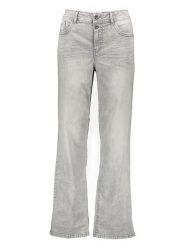 Street One Dżinsy - Regular fit - w kolorze szarym rozmiar: W29/L28. Szare jeansy Street One, l, z aplikacjami. Za 148.61 zł.