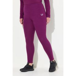 Damskie Legginsy sztuczne futerko od wewnątrz bardzo ciepłe wysoki stan. Czerwone legginsy Ulla Popken, plus size, bez wzorów, z bawełny, z podwyższonym stanem. Za 294.99 zł.