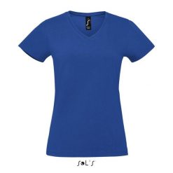 Koszulka damska Sol's Imperial V. Niebieskie koszulki sportowe SOL'S, bez wzorów, bez ramiączek. Za 102.00 zł.