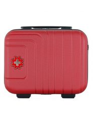SWISS KOPPER Kosmetyczka "Ruti" w kolorze czerwonym - 30 x 23 x 16 cm rozmiar: onesize. Czerwone kufry i kosmetyczki SWISS KOPPER, bez wzorów, z materiału, bez dodatków. Za 73.99 zł.