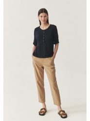 TATUUM Bluzka w kolorze granatowym rozmiar: L. Niebieskie bluzki Tatuum, l, bez wzorów, bez kołnierzyka, bez ramiączek. Za 117.45 zł.