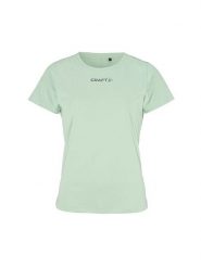 Craft Koszulka sportowa "Core Essence" w kolorze zielonym rozmiar: L. Zielone koszulki sportowe Craft, bez wzorów, bez ramiączek, outdoorowe. Za 67.24 zł.