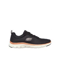 Buty sportowe damskie Skechers Flex Appeal 4.0 Brillant View. Białe obuwie sportowe Skechers, z materiału, bez zapięcia, trekkingowe, Skechers Sport. Za 219.00 zł.